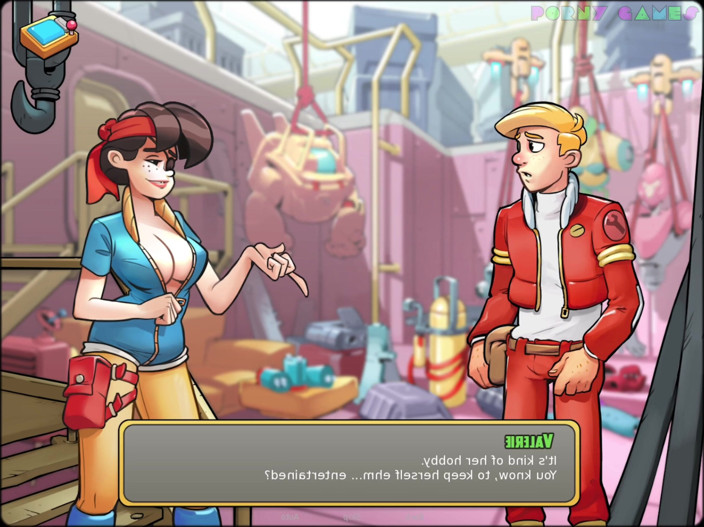 Porny Games: Space rescue: Code pink v7.0 - Sex on junkyard sofa (2)