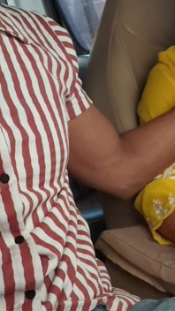 I Convinced Her to Show Her Boobs in the Car in Public Risky Outdoor