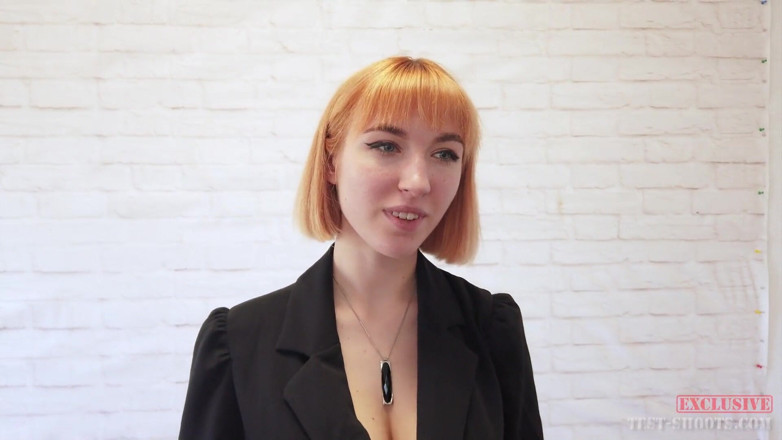Test-Shoots: Redhead Big Tits Teen Lilly Mays Nude Video Casting Interview