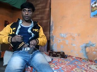 Indian desi boy: Desiboy 色情印度男孩打手枪