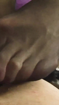 MILF in Stockings Make Feet Job and I Get Cumshoot on My Feet
