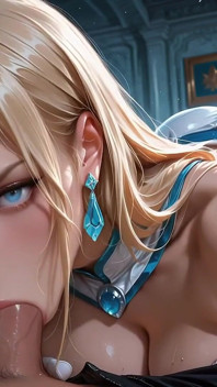 Diamond Elegance of the Hellfire Queen - Ai Video