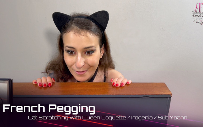 Queen Coquette: French Pegging - Femdom Cat Girl Scratching Et Foot Worship