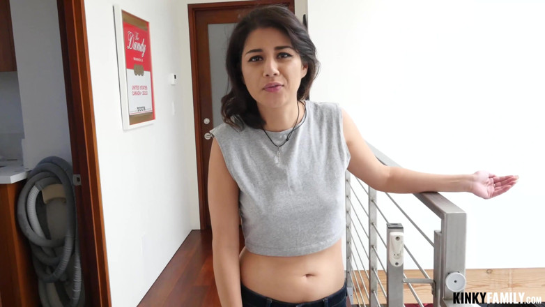 Kinky Family: Fuck her hairy pussy goodbye