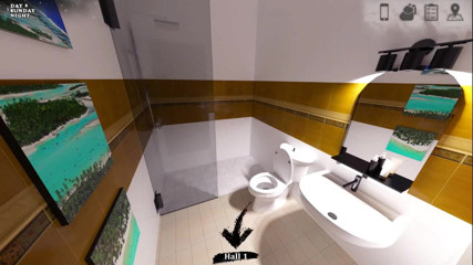 Dirty GamesXxX: Amnesia: tante seksi yang lagi sange masturbasi di kamar mandi...