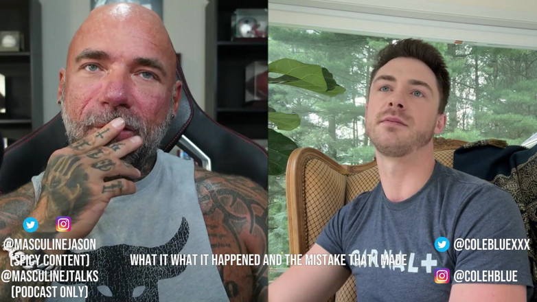 Raw and Uncensored with Masculine Jason: Porn Star Confessions - Cole Blue (episode 157)
