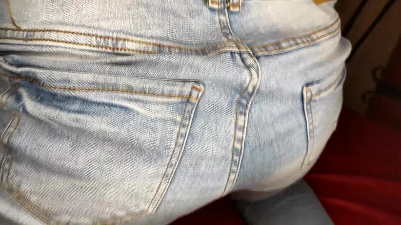Princess18_: Ass Jeans Teasing, Pee in Jeans
