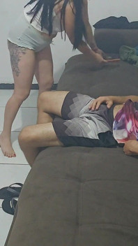 Wife Asks Husband to Film Her Dancing with Her Friend, Which Gives Him an Erection