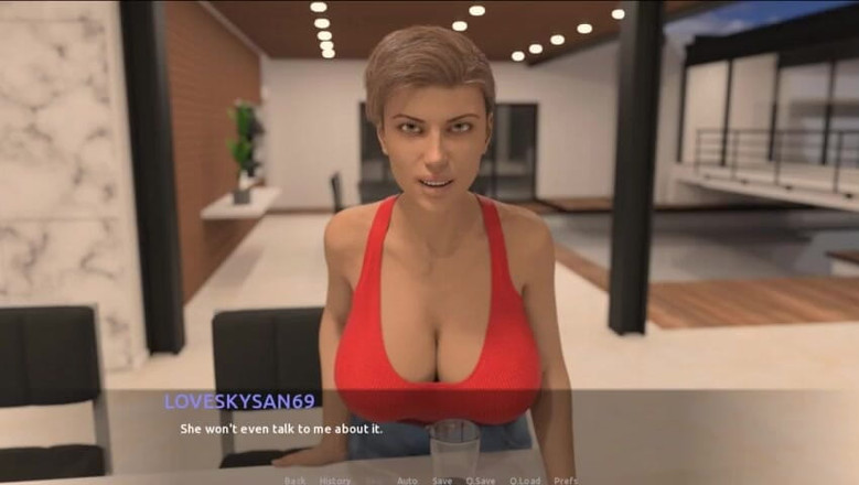 LoveSkySan69Real: 더 방문 [v0.11] 파트 11 Loveskysan69의 게임 플레이