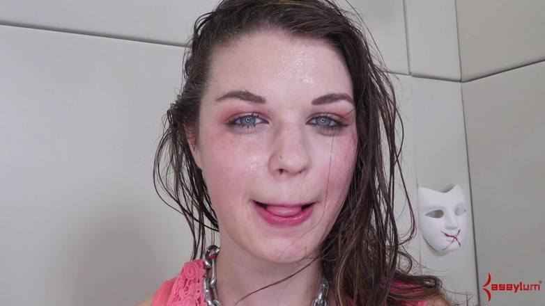 Assylum & Slavemouth: 18 yaşındaki sürtük zincirli sert anal ceza alıyor