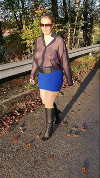 Frivolous Walk Ended with Blowjob