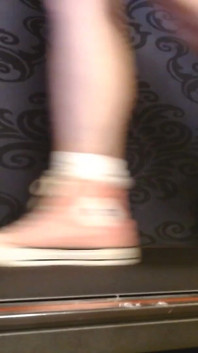 Růžové all stars nakuklé tenisky