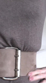 Belt Fitting in the Living Room, Part 2, Lady Victoria Valente