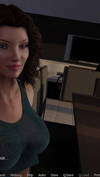 Departe de casă - joc porno animat cu MAME SEXY