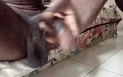 African Giant Dick by Londiq on Webcam Masturbate and Cummimg Severally