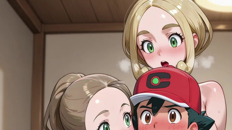 Prznai: Ash X Alexa X Viola (Pokémon)