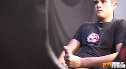Gay Diaries: Young dude masturbates and cums in a guy's mouth through...