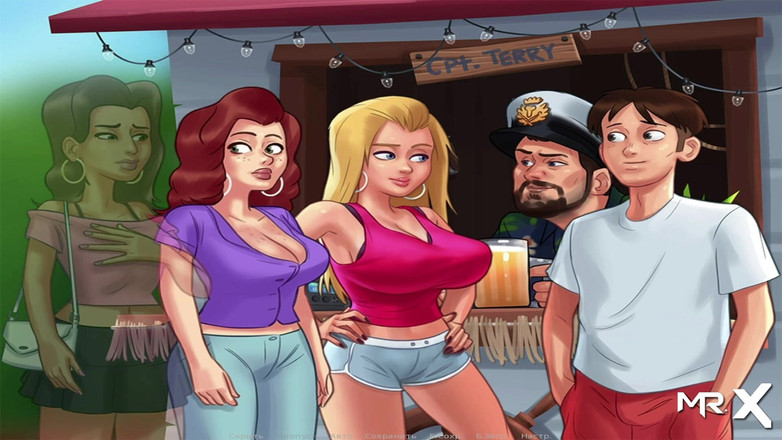 Mr Studio X: サマータイムサーガ - 胸を見せる E1 # 95