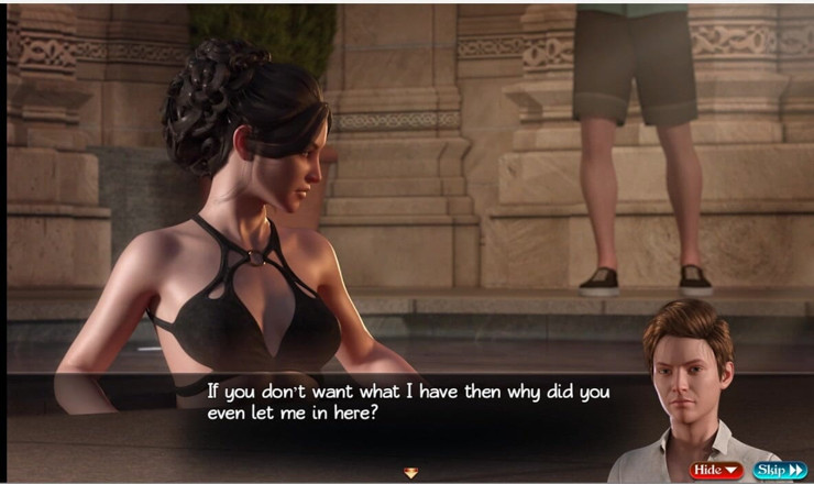 XXX Games Bunk: Nadia'nın hazinesi - 30, 31 - oyun - rol yapma - dövmeli orta yaşlı seksi kadın...