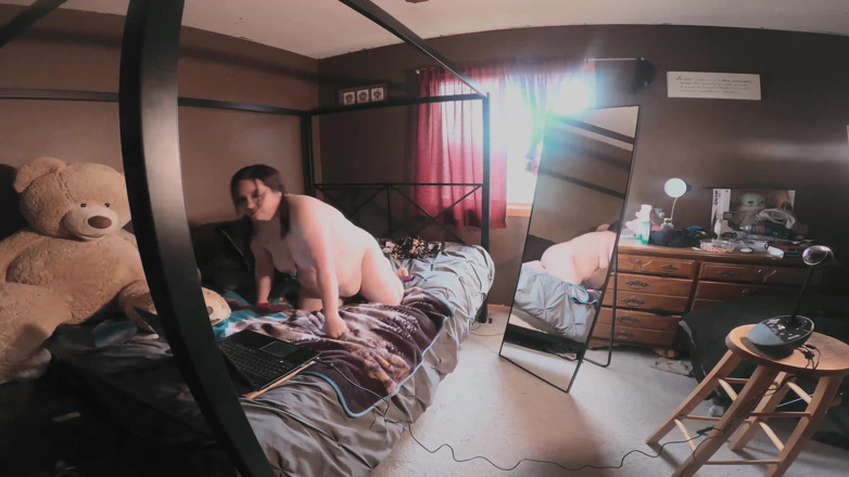 SexyNEBBW: Sexy BBW lazy cam slut GoPro