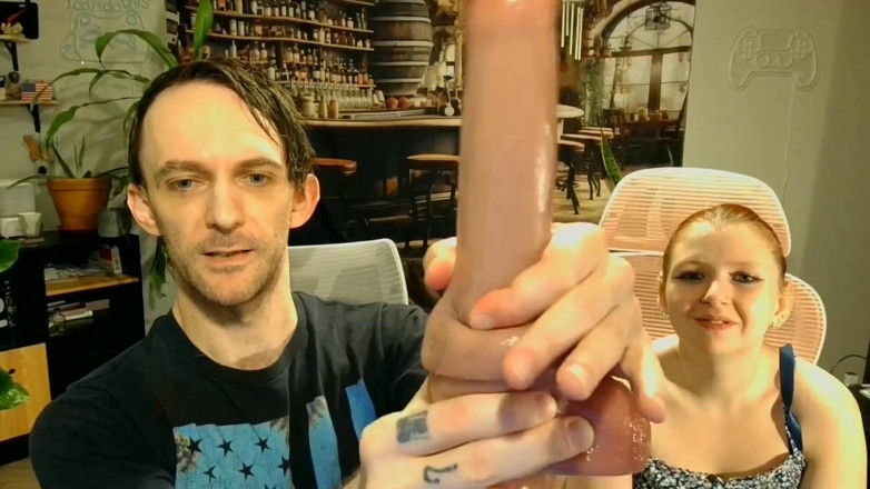 Sin Spice by Sophia Sinclair and Jasper Spice: Ggtoyhao 11 Zoll Realistisch, Bewegliche Vorhaut, Dildo Unboxen Und Masturbation
