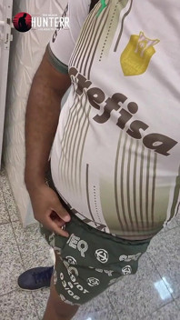 After Training Masturbating in the Bathroom