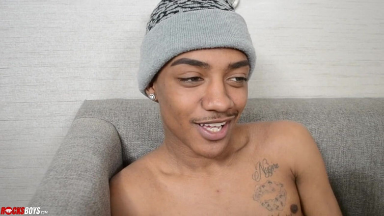 RocksBoys: Deon parker accarezza un grosso cazzo adog