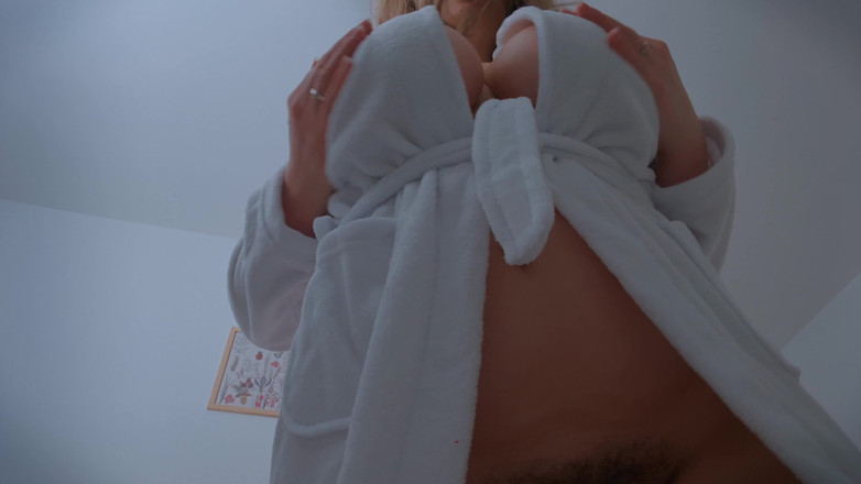 Mrs Wetslavs: Chubby MILF's Wet Morning. Bouncing on a Dildo in a...