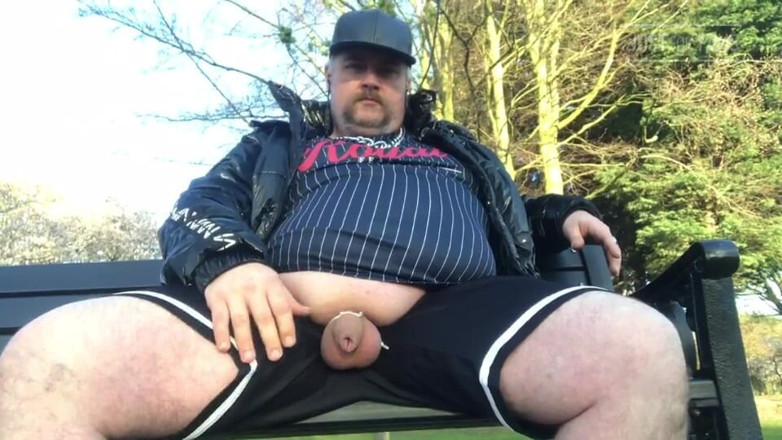 B A Bear: Fat Stepdaddy Getting My Cock Out
