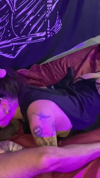 This sissy femboy trans cd has the best blowjob ever, BBC