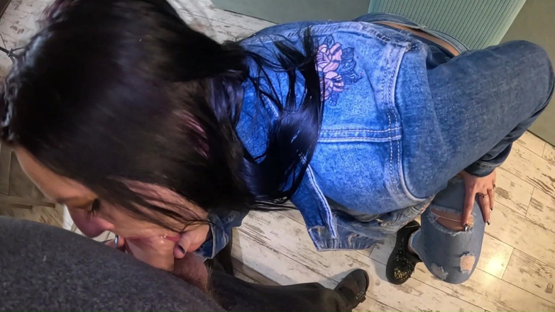 MilfyCalla: Hardcore Tease &amp; Double Cum na My Ripped Dżinsy i Open...