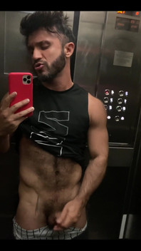 Delicious straw in the elevator…