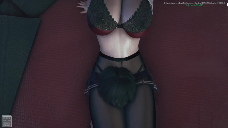 Asdfghjl2025: B039 手足を失った男は日本のJK学生が演じました。彼はストッキングを履いて頭に乗せられ、顔の上に座られ、舐められた