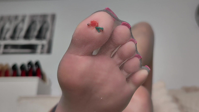 Goddess Lena: Gigantes Nylon Bohyně