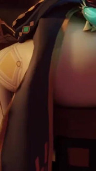 Jean Gunnhildr Lets a Guy Fuck Her Ass at a Bar in Public Trying Not to Moan - Genshin Impact 60 Fps