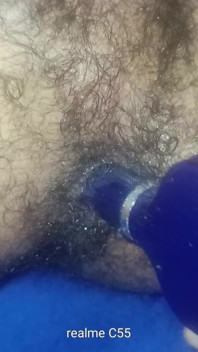 Fucking My Self with My Wife Hair Brush