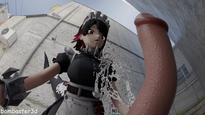 Bombaster3d: 뒷골목에서 발정난 자지를 발견한 Ellen JOE 1부