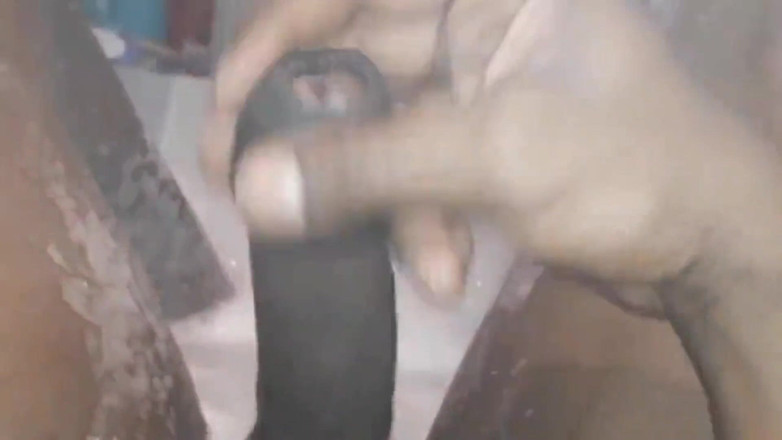 Big Black Cocks Cumming: Nata4sex - acariciando mi gran polla en la bañera