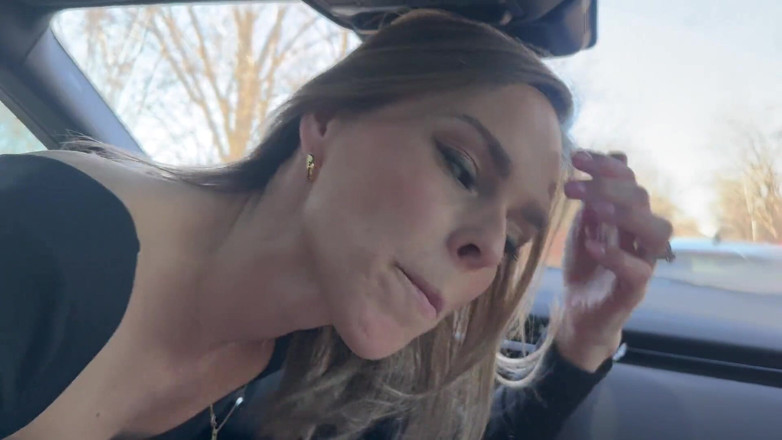 Serenity Cox: I Let Husband's Friend Creampie Me During Sneaky Car Hook-up /...