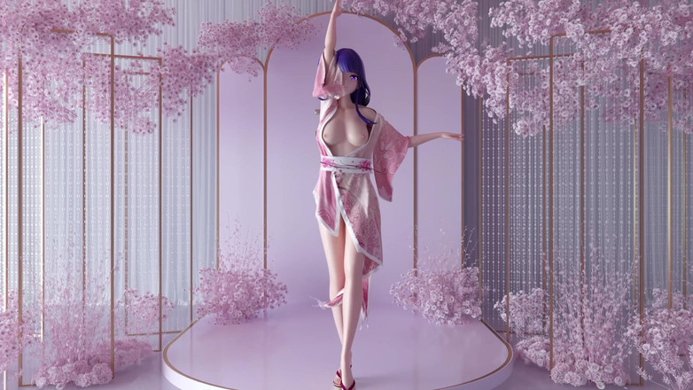 MikuMotion: Genshin Impact; La Terra Pura della Beatitudine; Chimono