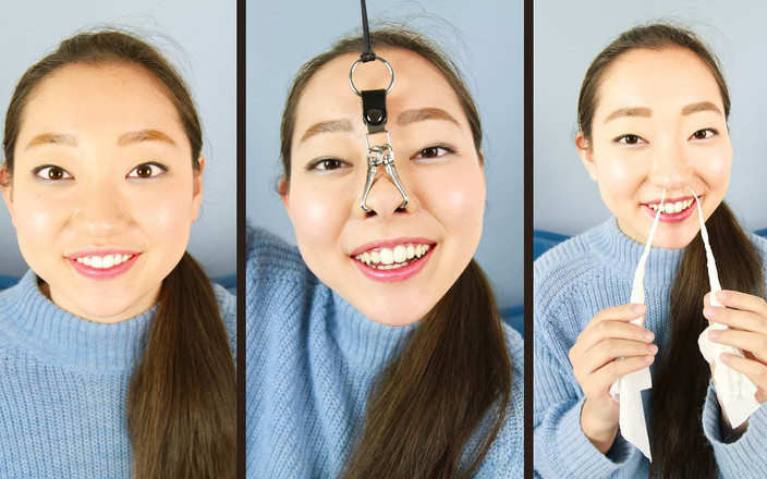 Japan Fetish Fusion: Elegance v každém uzlu a kýchání, amatérská dívka Tomomi