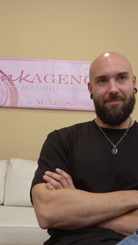 Nuria millan testet axel in ihrem ersten casting bei der pink agency