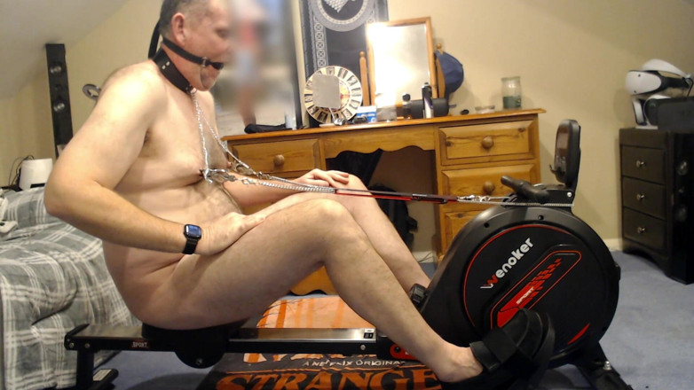 Lovenipclamps: Vlastní bondage dechová hra a výprask
