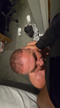 BBC Sucked off by Straight Mate
