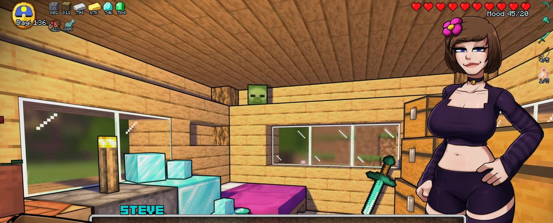 LoveSkySan69Real: Minecraft Hornycraft partea 83 sora vitregă vrea să-mi sugă pula de...