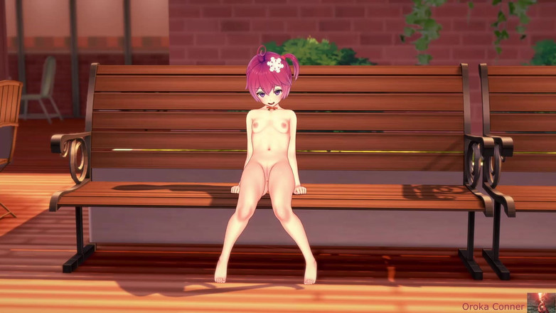 Oroka Conner: 옷을 벗는 동안 몸을 만지는 산타 클로스 소녀