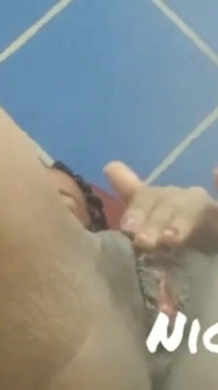 Hot Black Girl Masturbating