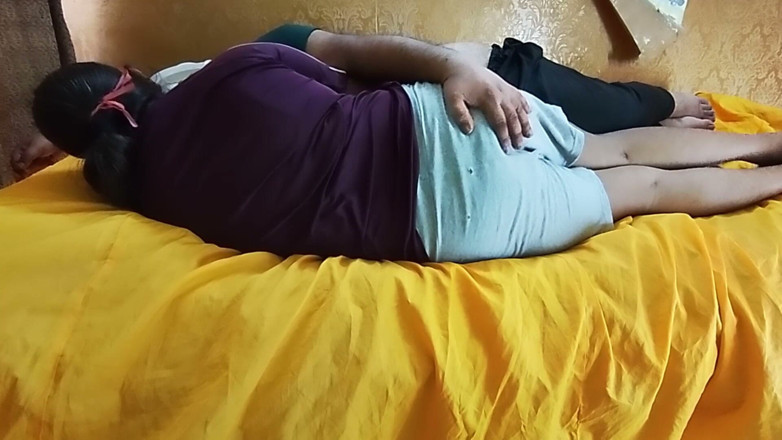 AnnielLo: Midnight Passion Husband &amp; Wife Alone at Last Fucking at Home