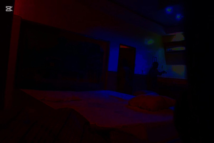 Afrocouple: Hard Fucked in Motel with Red Light Part 3