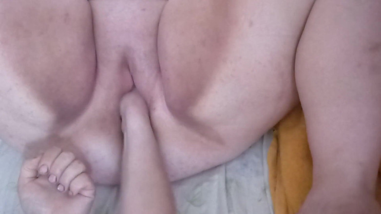 Payalka's wife: Close-up do fisting na buceta grande